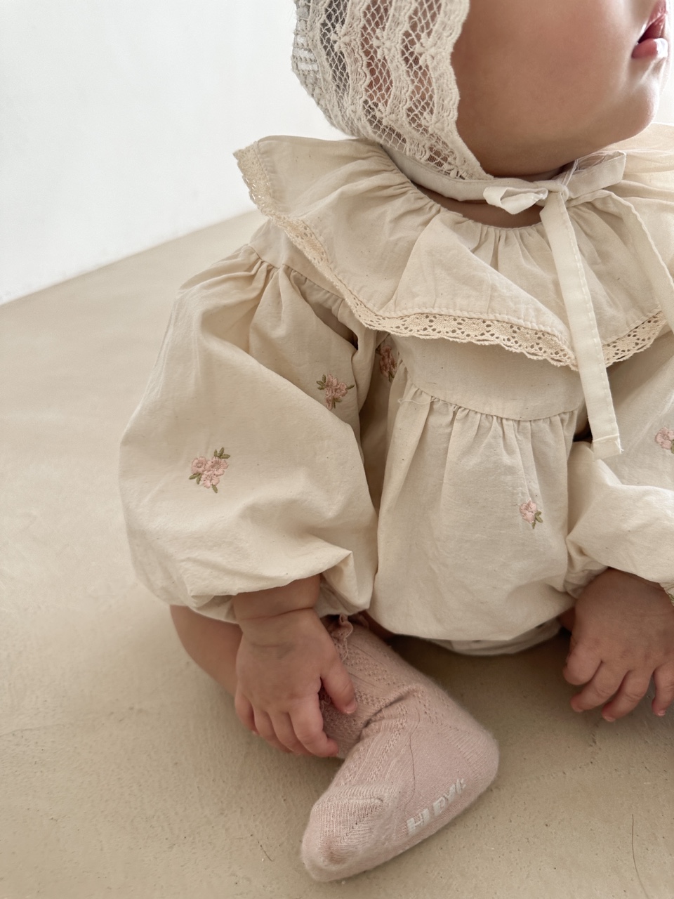 ana embroidery rompers Noeul.